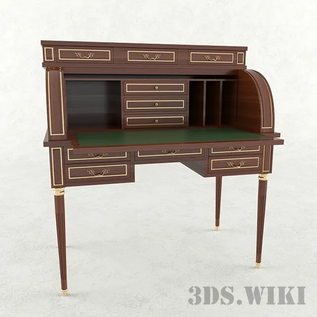 furniture – Secretary table EZIO BELLOTTI 3D Model