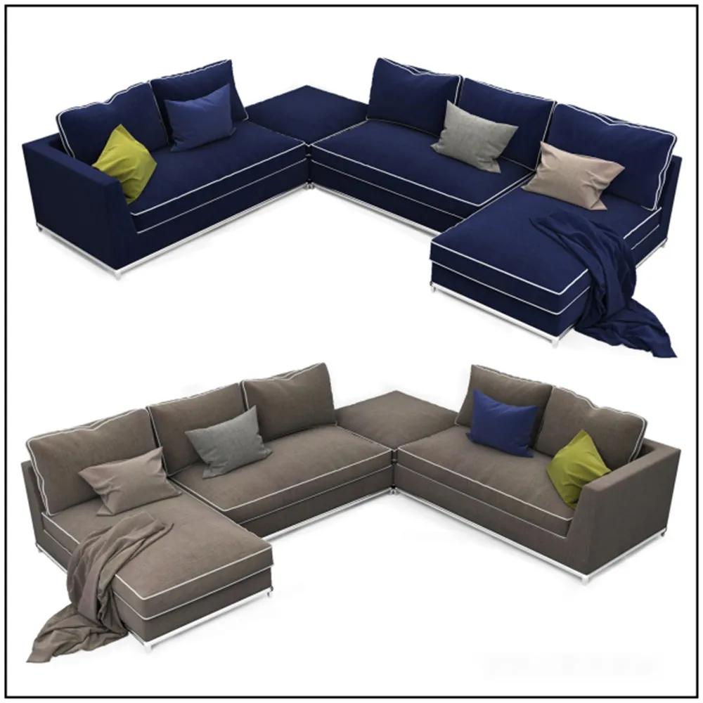 furniture – Sectional corner sofa 3D Model