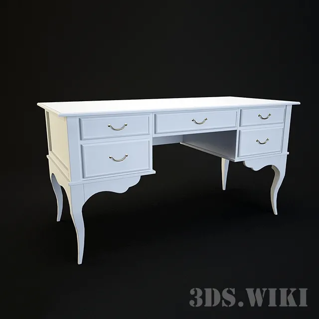 furniture – Selva writing desk 3D Model