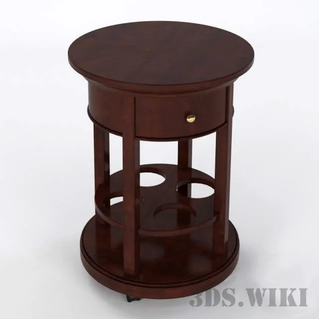 furniture – Serving table Selva E3018 3D Model