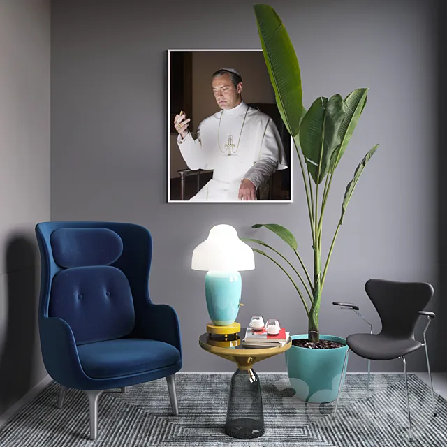 Furniture set 3D Model Furniture set 3D Model