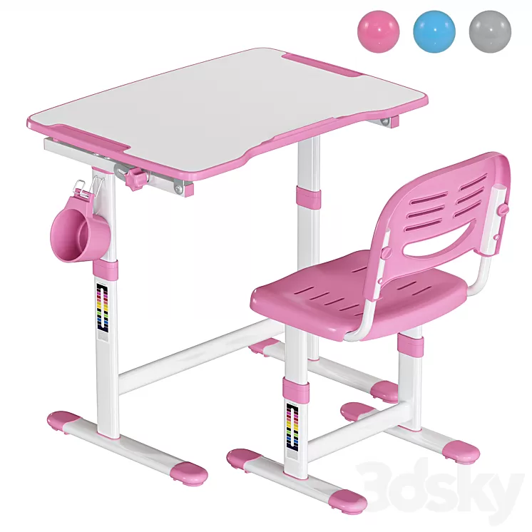 Furniture set Piccolino II Hoff 3D Model