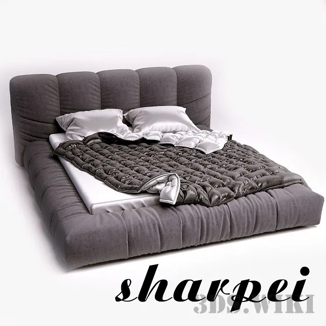 furniture – Sharpei bed (Sharpei) SMA factory 3D Model