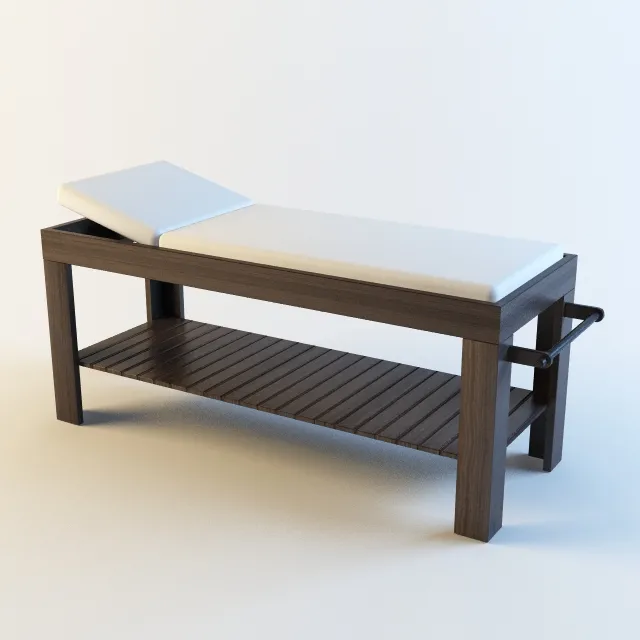 furniture – Sheldon bench table 06 3D Model