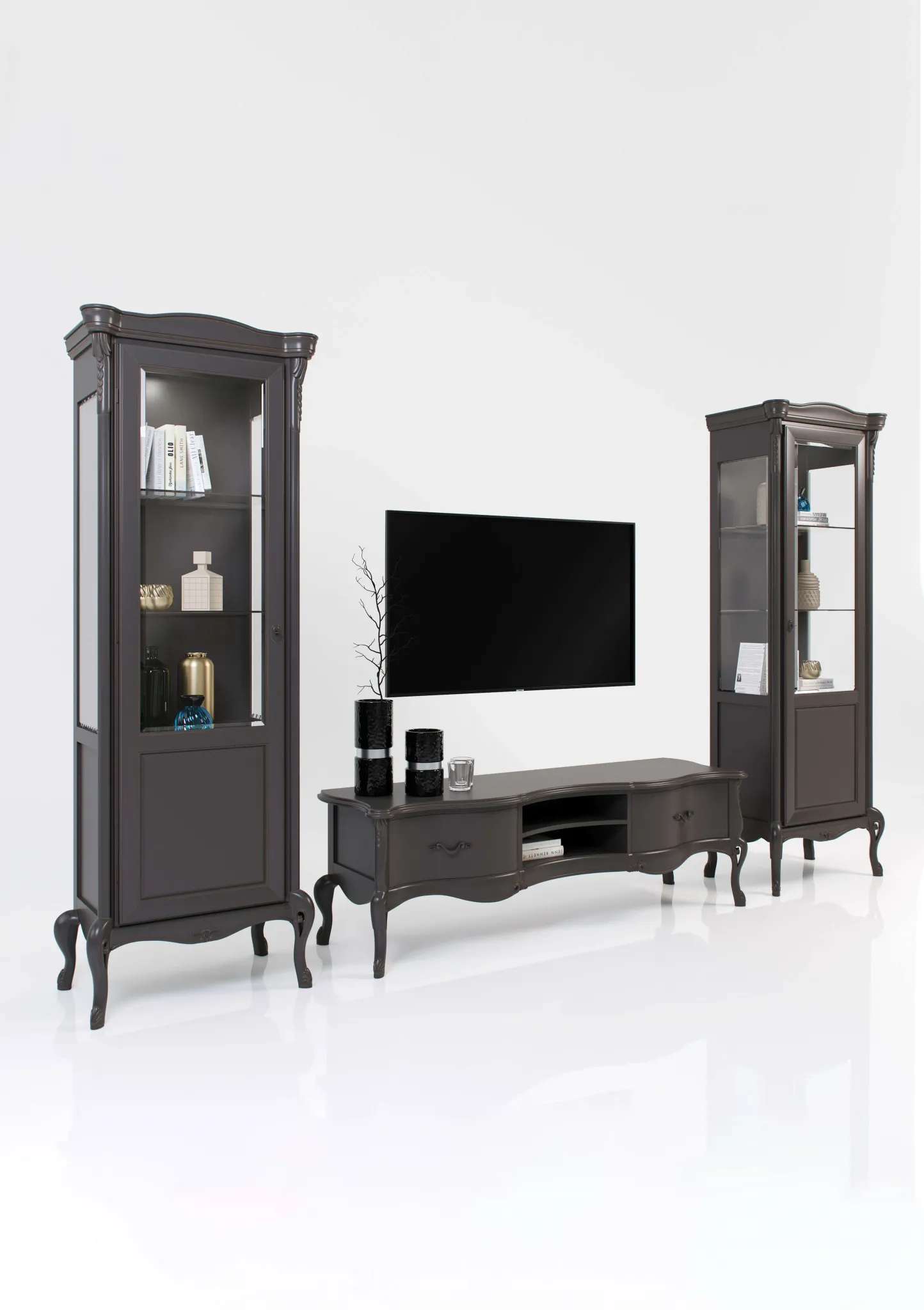 furniture – Showcase cabinet for TV 3D Model