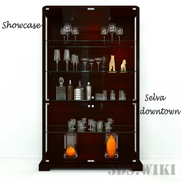 furniture – Showcase Selva 3D Model furniture – Showcase Selva 3D Model