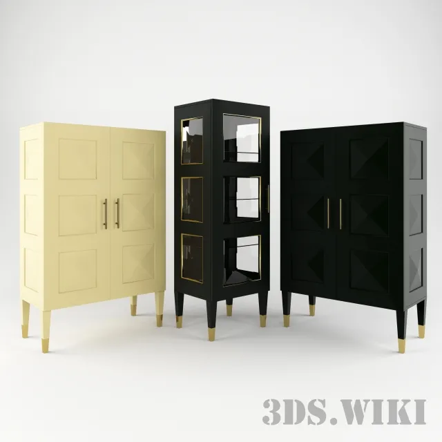 furniture – Showcase “V001” Homemotions 3D Model