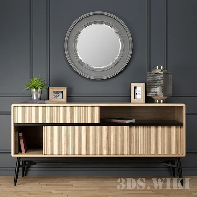 furniture – Sideboard 1 Hendrix dresser by Julia Grup 3D Model furniture – Sideboard 1 Hendrix dresser by Julia Grup 3D Model