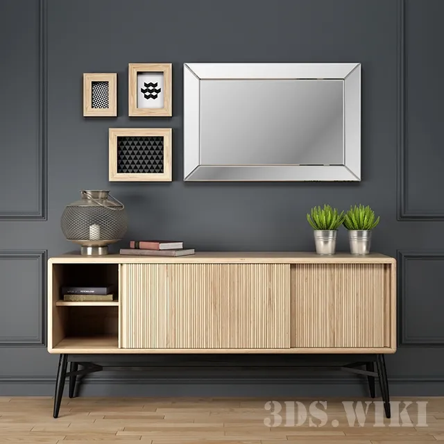 furniture – Sideboard 2 Hendrix dresser by Julia Grup 3D Model furniture – Sideboard 2 Hendrix dresser by Julia Grup 3D Model