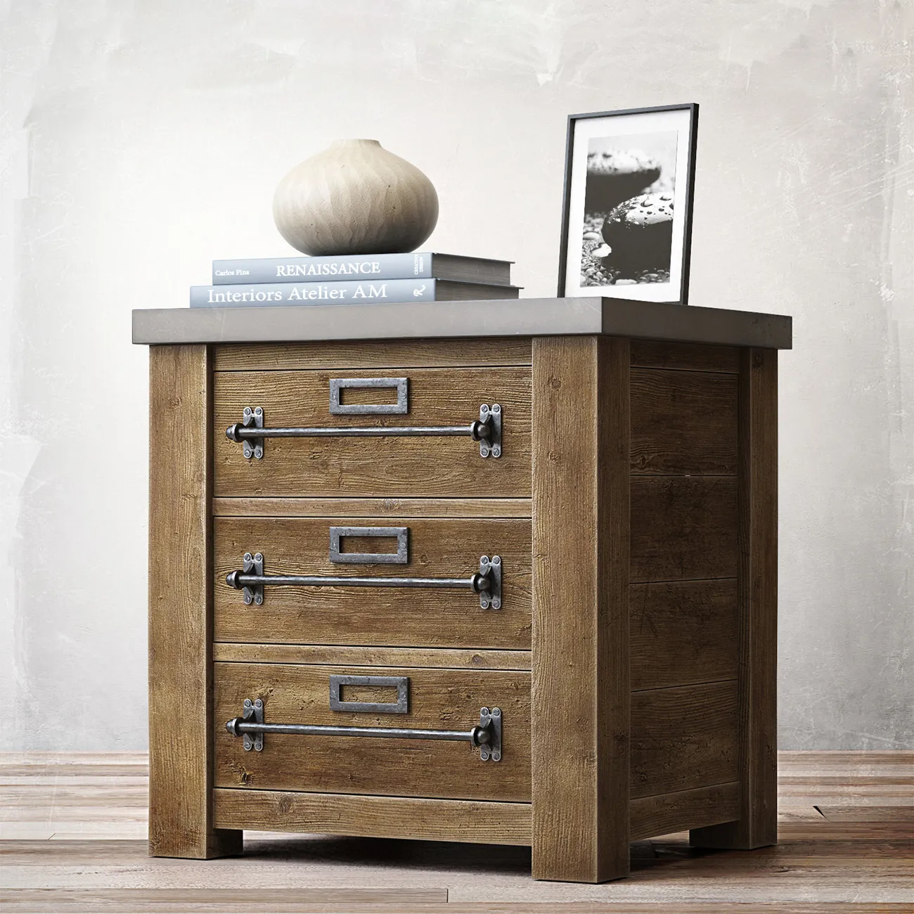 furniture – Sideboard with decor set 06 3D Model furniture – Sideboard with decor set 06 3D Model