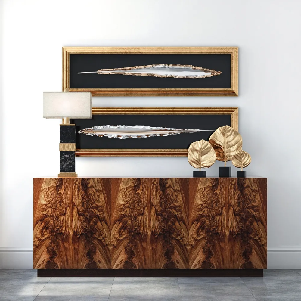 furniture – Sideboard with table lamp 3D Model furniture – Sideboard with table lamp 3D Model