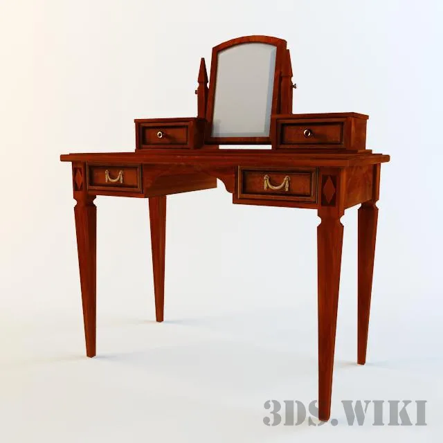 furniture – Silva writing table 3D Model