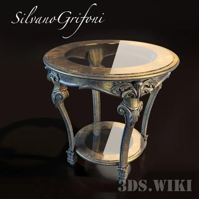 furniture – Silvano Grifoni Small Coffee Table 3D Model