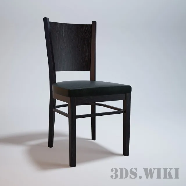furniture – Simple beautiful wooden chair 3D Model