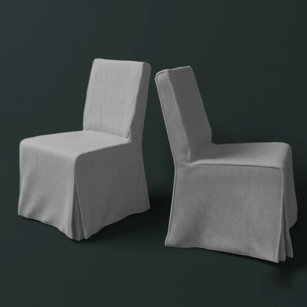 furniture – Simple chair with cover 3D Model