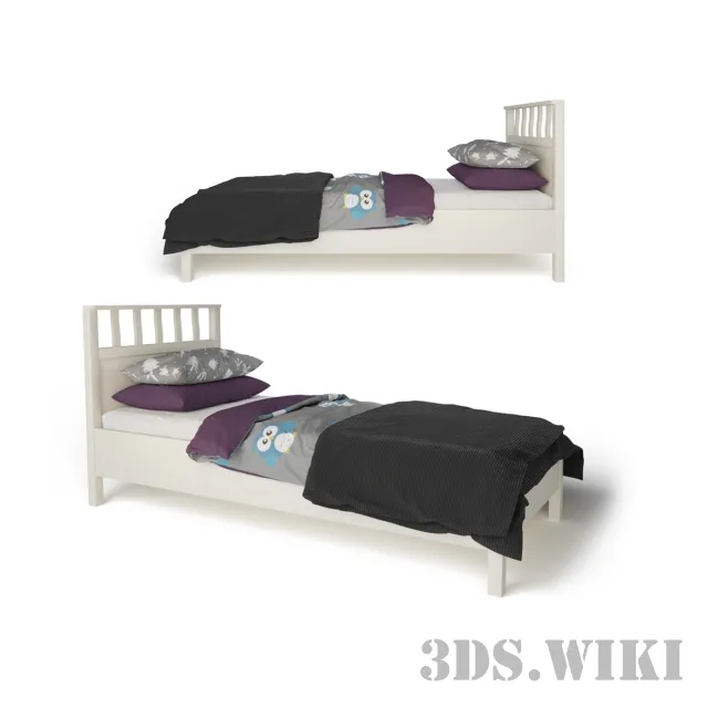 furniture – Single Hoff Bed – Sherlock (Sherlock) 3D Model furniture – Single Hoff Bed – Sherlock (Sherlock) 3D Model