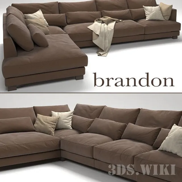 furniture – Sits Brandon sofa 3D Model