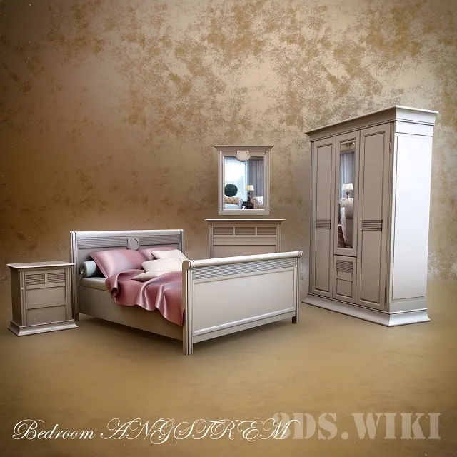 furniture – Sleeping room Angstrem 3D Model furniture – Sleeping room Angstrem 3D Model