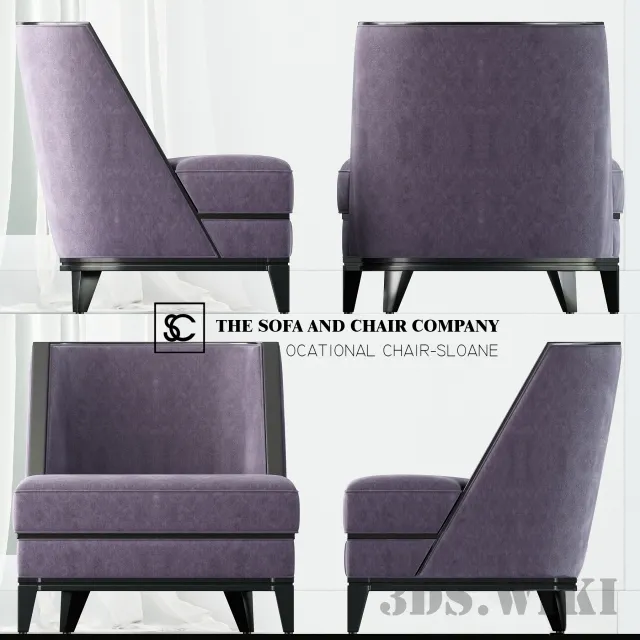 furniture – Sloane occasional chair 3D Model