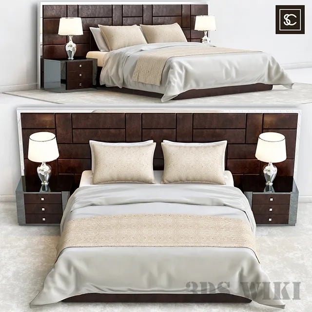 furniture – Sloane Royale bed 3D Model furniture – Sloane Royale bed 3D Model