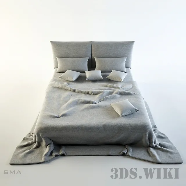 furniture – SMA Esprit bed 3D Model furniture – SMA Esprit bed 3D Model