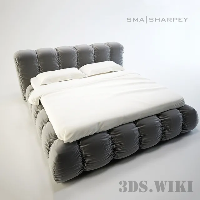 furniture – SMA Sharpey bed 3D Model furniture – SMA Sharpey bed 3D Model