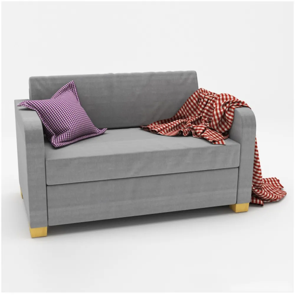 furniture – Small old sofa 3D Model