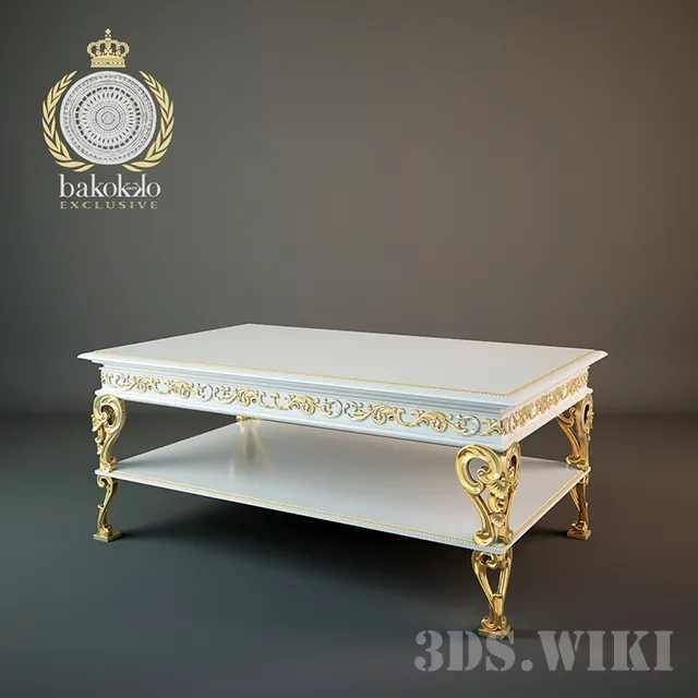 furniture – Small table Tavolino Bakokko 3D Model