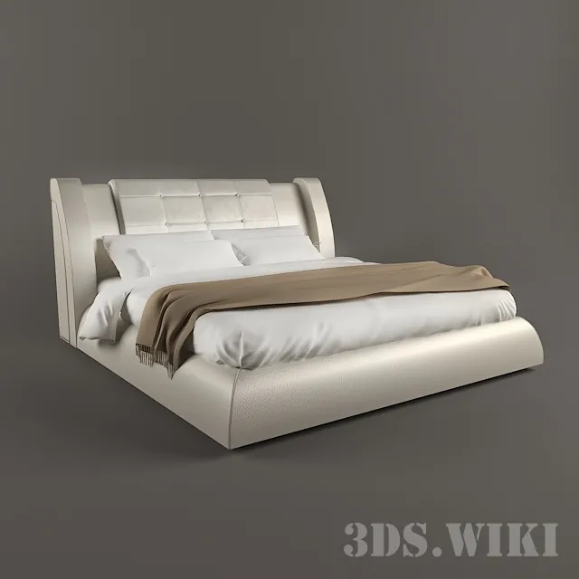 furniture – Smania beds from Italy 3D Model