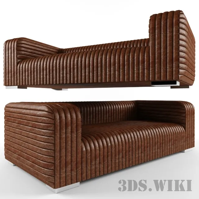 furniture – Sofa 3 Seater Malibu 3D Model