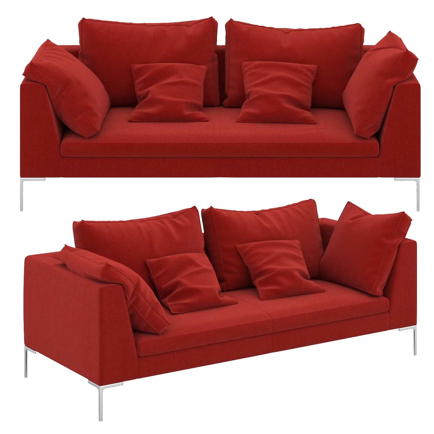furniture – Sofa B&B Italia Charles 20 3D Model