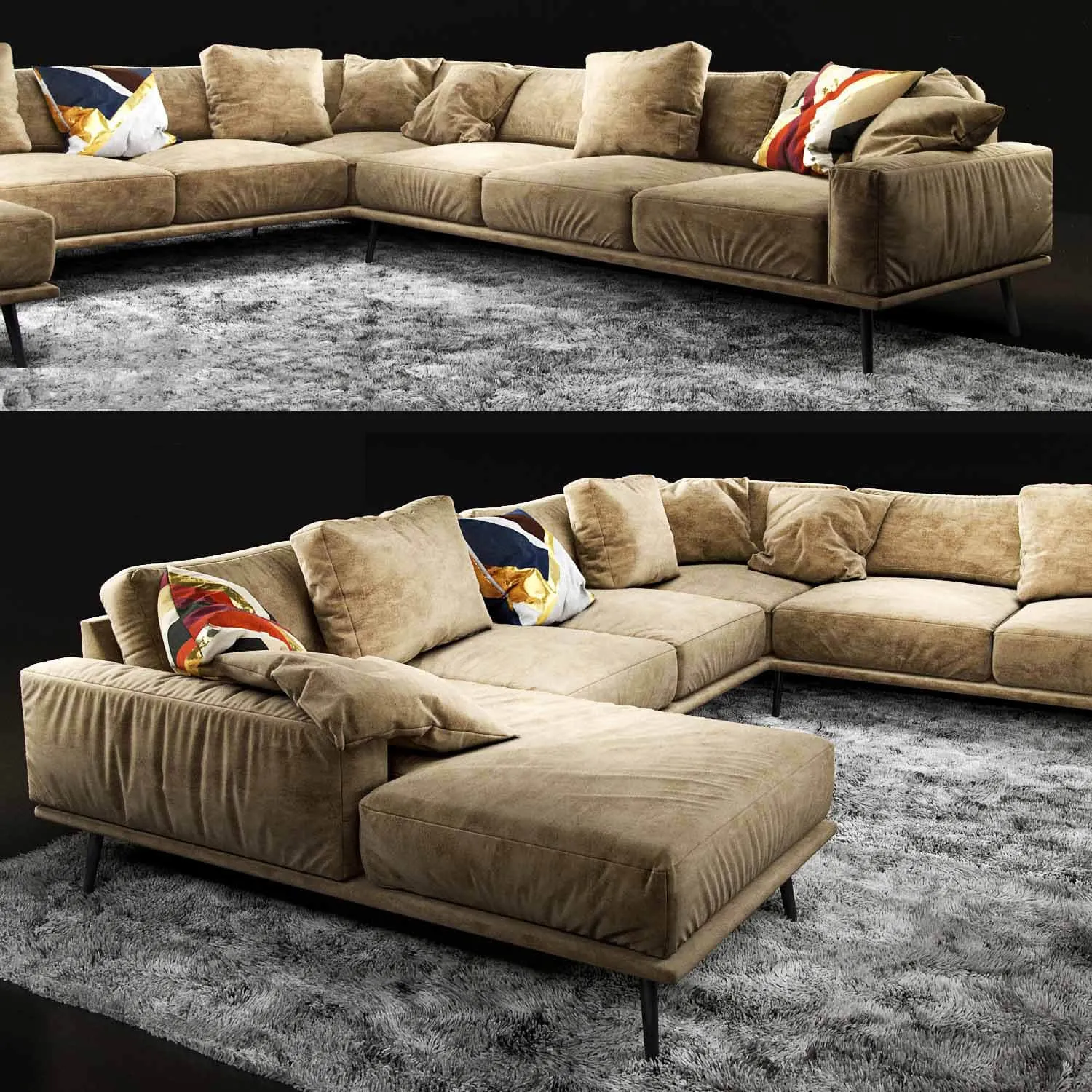 furniture – Sofa BoConcept Carlton 3D Model