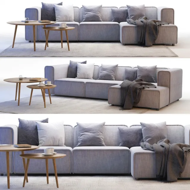 furniture – Sofa BoConcept Carmo 2 3D Model