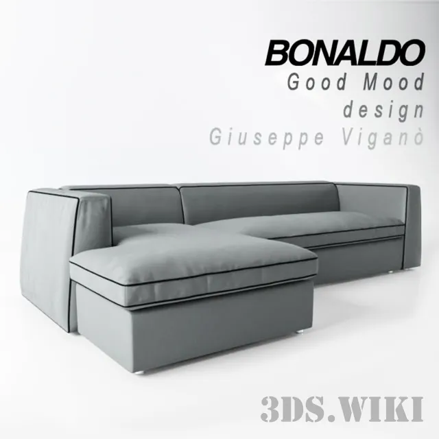 furniture – Sofa by Bonaldo 3D Model