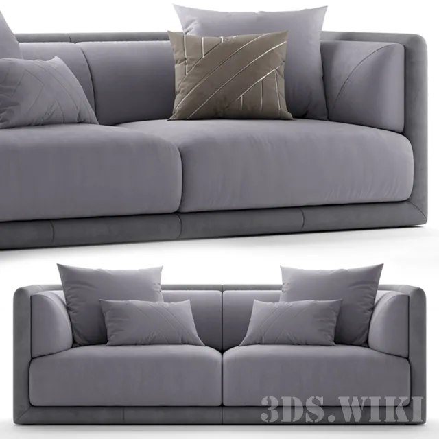 furniture – Sofa Сonrad by Fendi Casa 3D Model