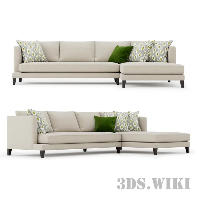 furniture – Sofa Delavega 33 Corner 3D Model