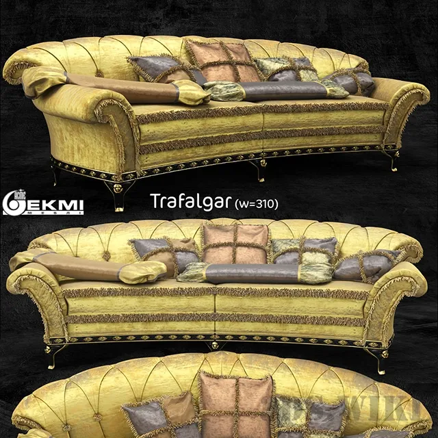 furniture – Sofa Ekmi Trafalgar 310 3D Model furniture – Sofa Ekmi Trafalgar 310 3D Model