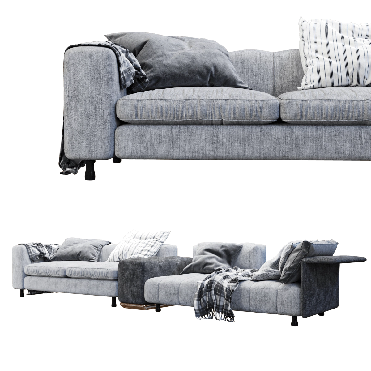 furniture – Sofa Freeman By Minotti 3D Model furniture – Sofa Freeman By Minotti 3D Model