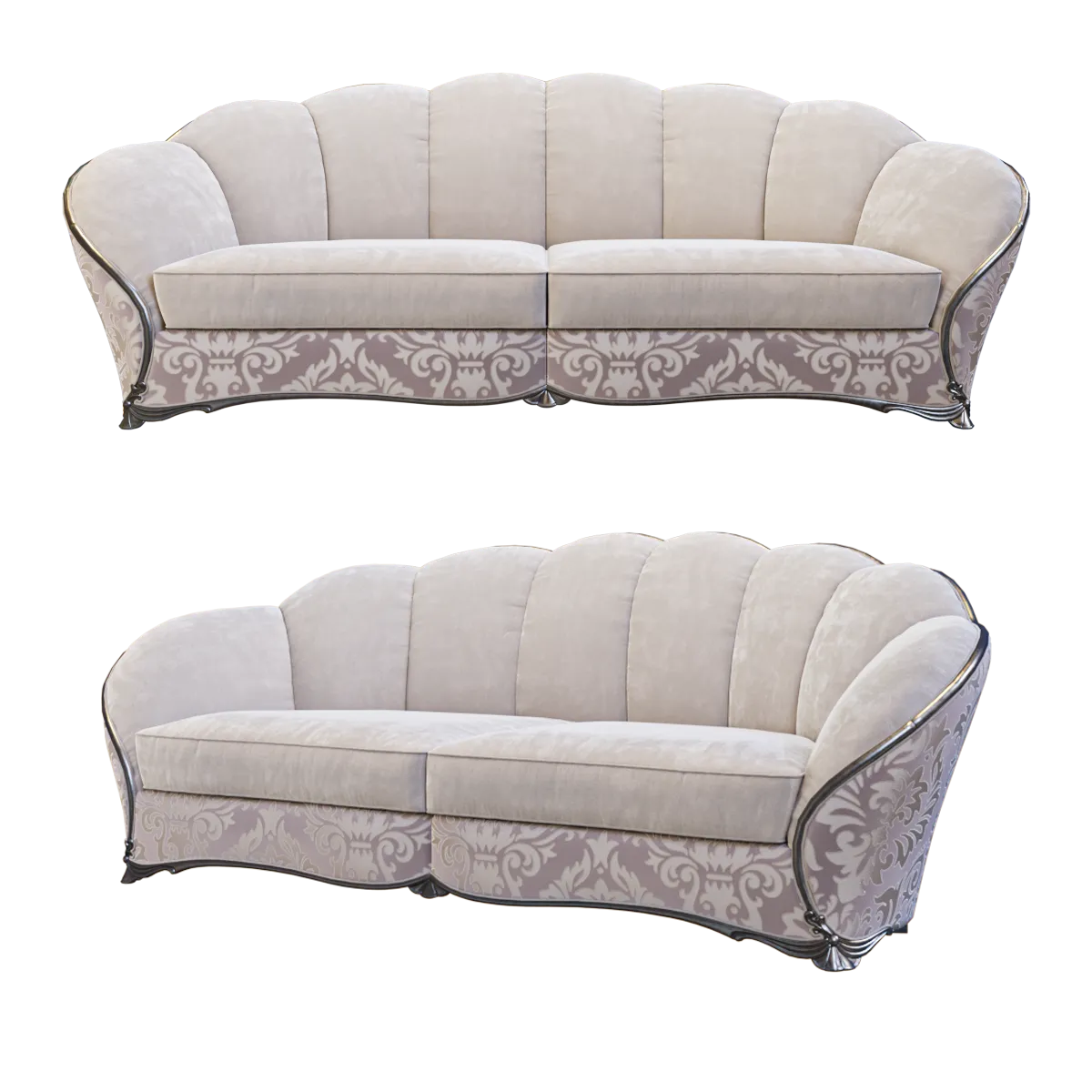 furniture – Sofa Gold Comfort Dahlia 3D Model furniture – Sofa Gold Comfort Dahlia 3D Model