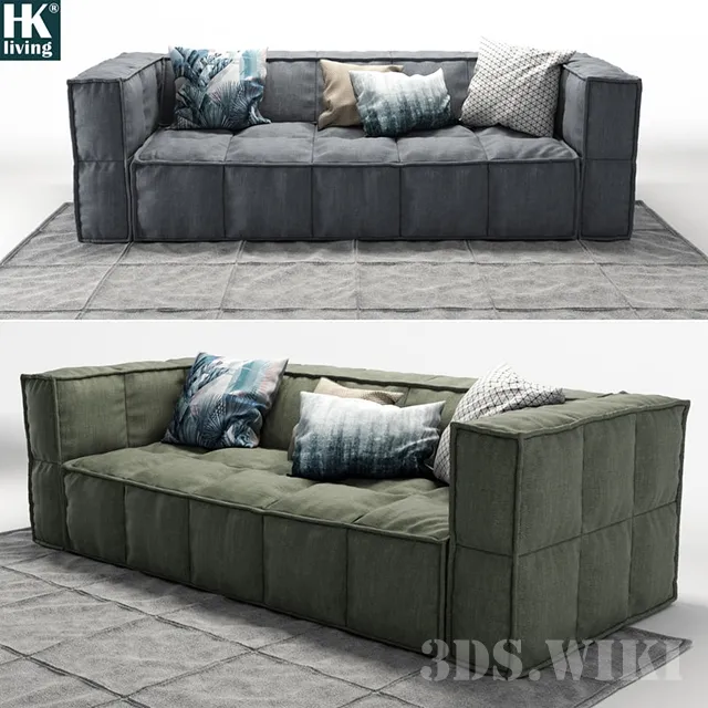 furniture – Sofa HK-Living 3D Model