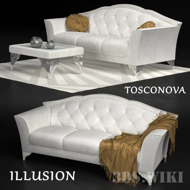 furniture – Sofa Illusion Tosconova 3D Model furniture – Sofa Illusion Tosconova 3D Model
