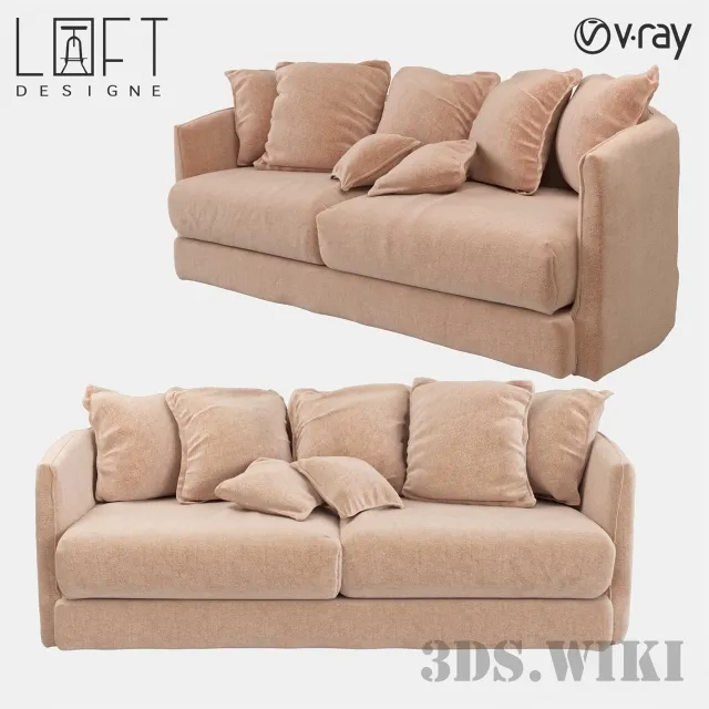 furniture – Sofa LoftDesigne 3D Model furniture – Sofa LoftDesigne 3D Model