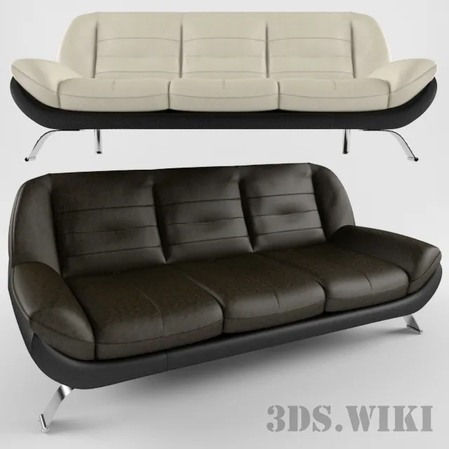 furniture – Sofa Mello 3-seater Mello Gala Collezione 3D Model