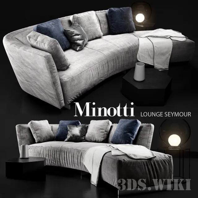 furniture – Sofa Minotti 3D Model