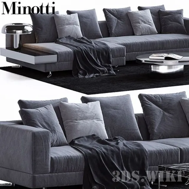 furniture – Sofa Minotti 3D Model
