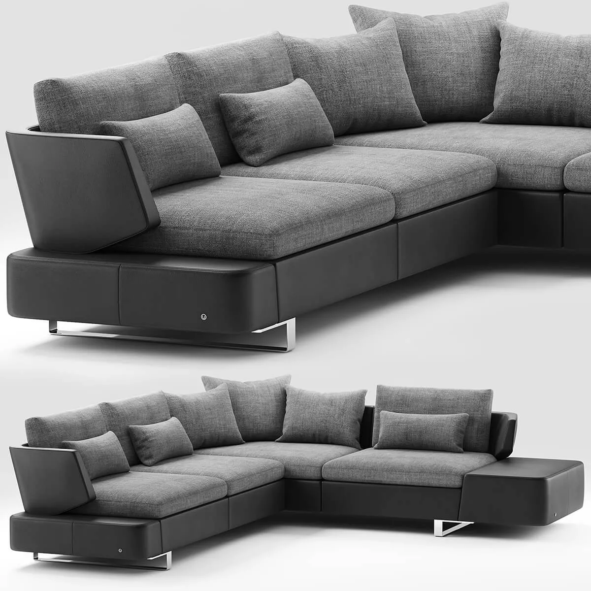 furniture – Sofa natuzzi opus 01 3D Model