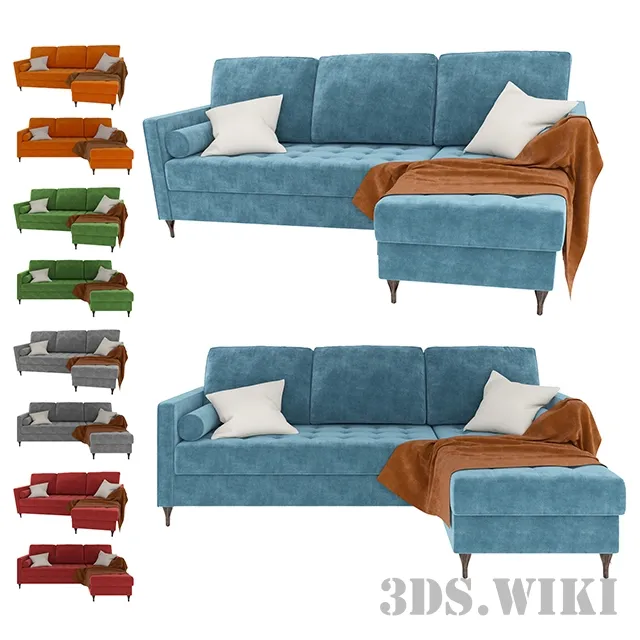furniture – Sofa Nordic 3D Model