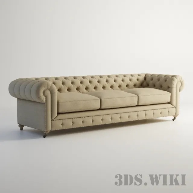 furniture – Sofa Old Chester Sofa – Gramercy home 3D Model