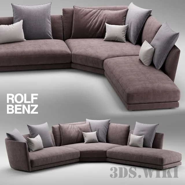 furniture – Sofa Rolf Benz Tondo 3D Model