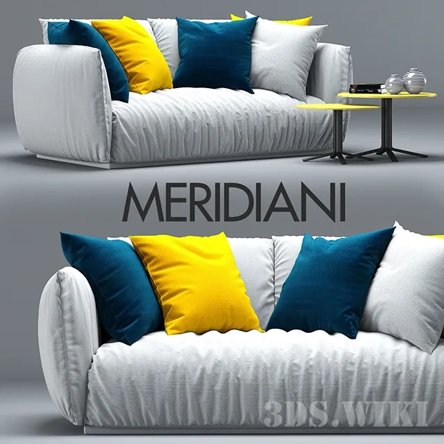 furniture – Sofa Scott Meridiani 3D Model furniture – Sofa Scott Meridiani 3D Model